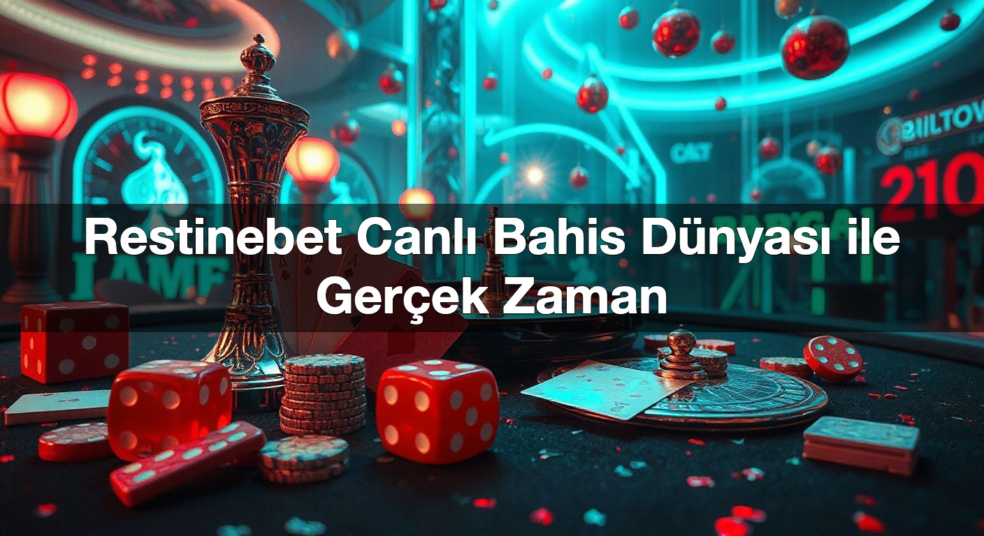 Restinebet Canlı Bahis Dünyası ile Gerçek Zaman 1 Restinebet Canlı Bahis Dünyası ile Gerçek Zaman